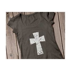 cross svg grunge cross svg file cross svg cut file, faith cross svg, faith svg file cut file for cricut silhouette png dxf god svg jesus svg