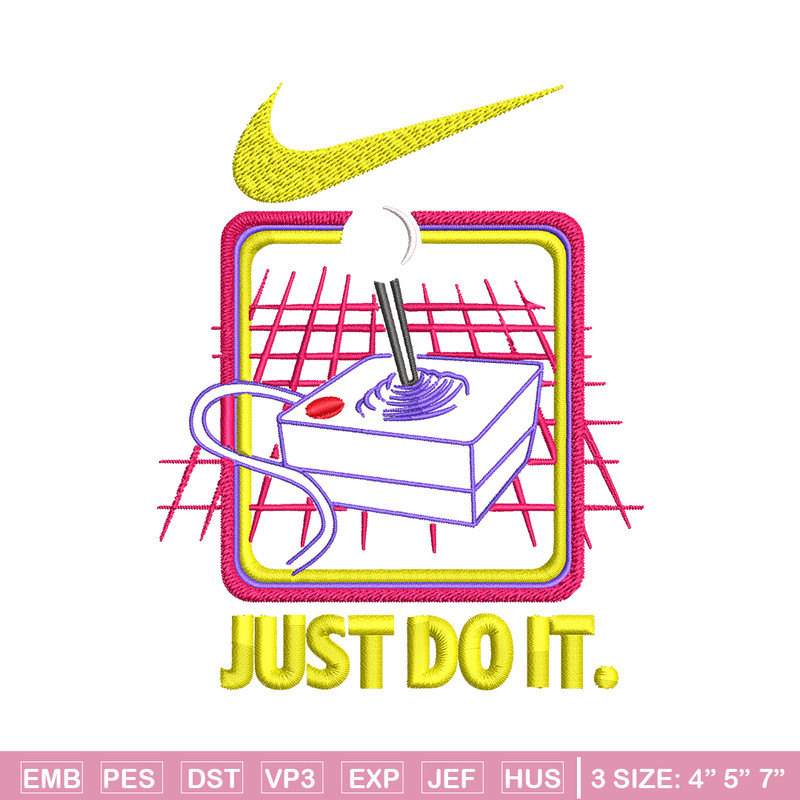 Retro nostalgia game Nike Embroidery design, logo Embroidery, Nike design, Embroidery file, logo shirt, Instant download.jpg