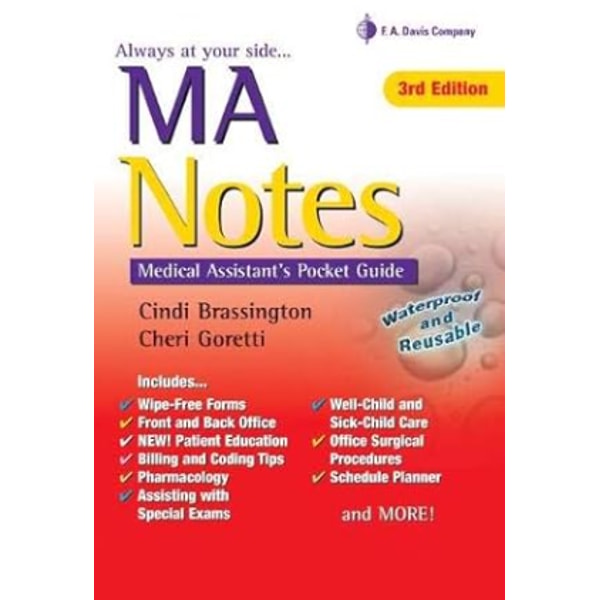 Medical Assistant Notes.pdf Ma Notes: Medical Assistants Pocket Guide - Inspire Uplift