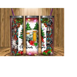 christmas camper gnomes tumbler png, 20oz skinny tumbler png, christmas camper png, merry christmas design png