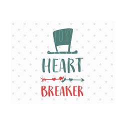 heart breaker svg valentine's day svg baby boy svg baby svg first valentines day svg valentine's day svg baby svg file silhouette baby dxf