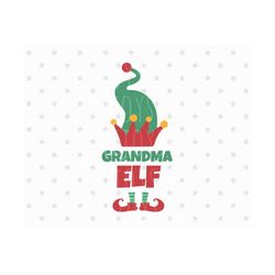 elf svg grandma elf svg grandma svg christmas svg grandma elf svg file christmas svg file elf svg elf santa svg cricut silhouette cut file