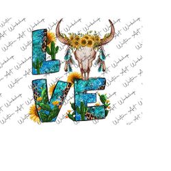 love boho feathers sunflower crown bull skull png, sunflower bull skull png, western bull skull png, feathers png, bull