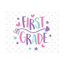 first grade svg back to school svg school svg first day of school svg first grade svg file 1st grade svg back to school cricut silhouette