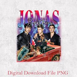 vintage jonas brother file png, vintage jonas brothers, jonas brothers five albums one night tour png, the albums tour