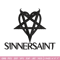 Sinnersaint Logo embroidery design, Sinnersaint Logo embroidery, logo design, embroidery file, Digital download..jpg