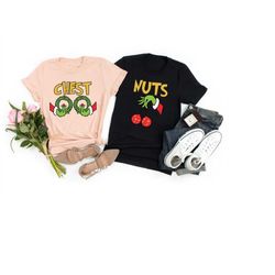chest nuts couples matching shirts, funny christmas matching shirts, holiday shirt, cute christmas shirt, couple shirts,