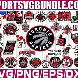 bundle 34 files toronto raptors basketball team svg, toronto raptors svg, nba teams svg, nba svg, png, dxf, eps
