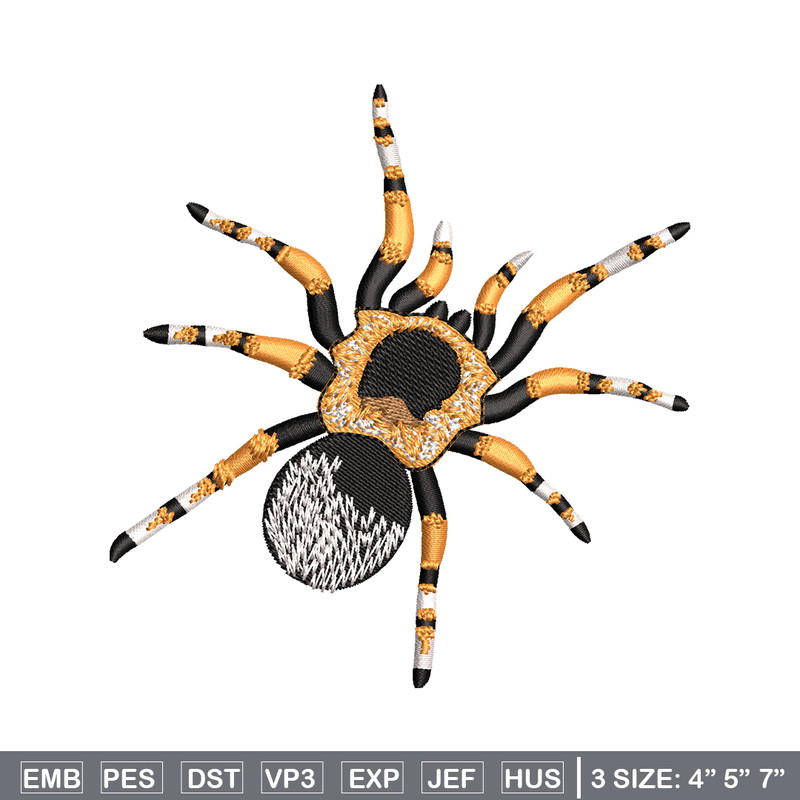 Spaider embroidery design, Spaider embroidery, animal design, embroidery file, animal shirt, Digital download..jpg