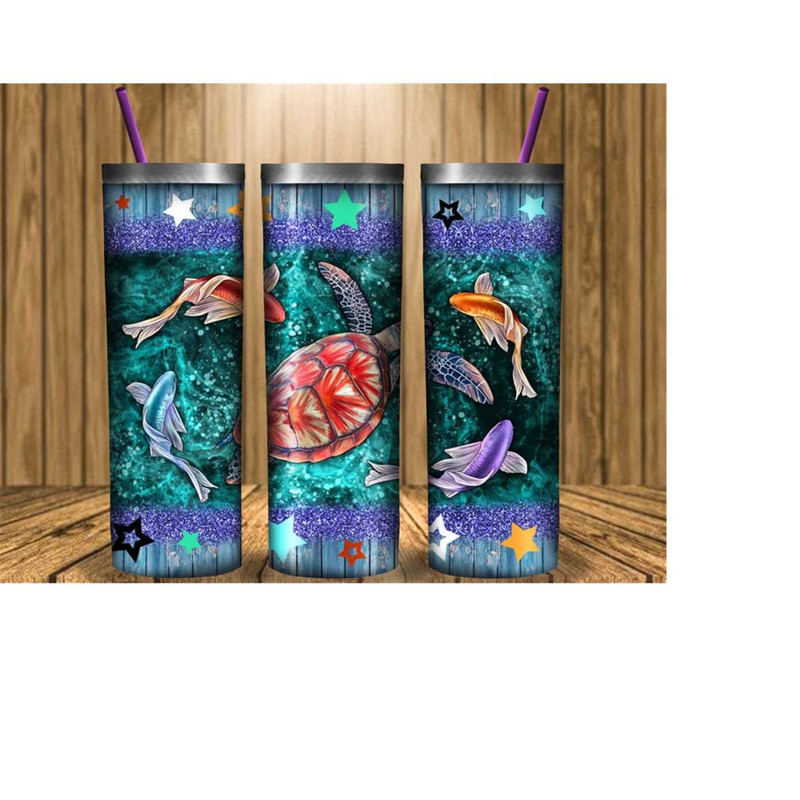 MR-31102023154423-fish-and-turtle-20oz-skinny-tumbler-designfish-and-turtle-image-1.jpg