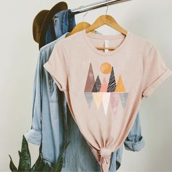 mountains outdoor shirt png, camper gift, vintage mountain tshirt pngs, hiking tshirt pngs, camp life adventure t-shirt