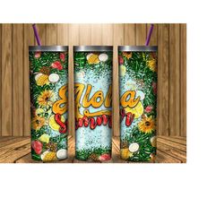 aloha summer tumbler png sublimation design, turquoise aloha summer tumbler png, pineapple aloha summer tumbler png down