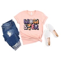 momster shirt, halloween shirt, halloween party shirt, mom ster, halloween momster shirt, horror, halloween funny tee, h