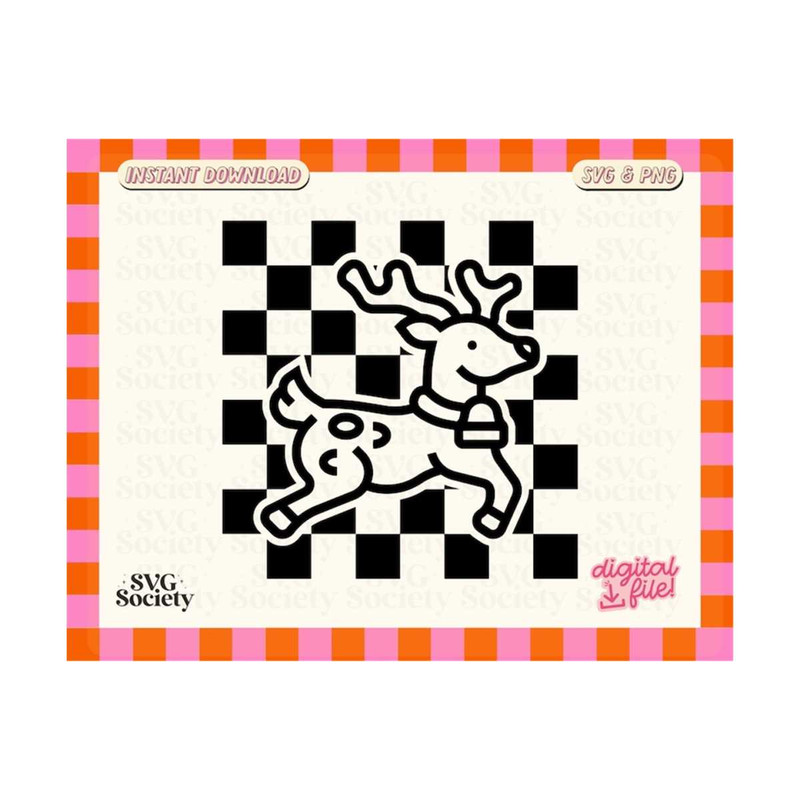 31102023161120-retro-checkered-pattern-raindeer-svg-groovy-trendy-svg-image-1.jpg