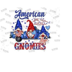 american gnomes truck with stars png, american gnomes png, 4th july png, gnome png, america, fireworkspng, sublimation designs downloads