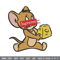 Supreme Cartoon Jerry Embroidery design, Disney cartoon Embroidery, cartoon design, Embroidery File, Digital download.jpg