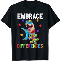 dinosaur puzzle piece autism awareness for boys kids png