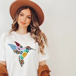 hummingbird shirt png, watercolour birds t-shirt png, nature tee, watercolor hummingbird, bird shirt png, hummingbird lo