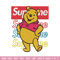 Supreme Winnie The Pooh Embroidery design, Winnie The Pooh Embroidery, cartoon design, Embroidery File, Instant download.jpg