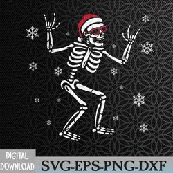 dancing christmas skellies svg, eps, png, dxf, digital download