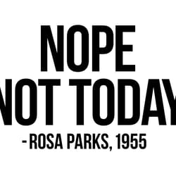 nope not today rosa parks svg, black girl svg, afro woman svg file, afro woman svg, black girl clipart, digital download