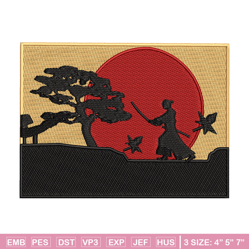 Swordsman moon embroidery design, Swordsman embroidery, embroidery file, Picture design, logo shirt, Digital download..jpg