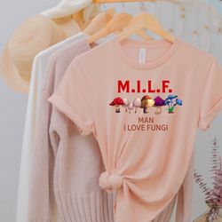 man i love fungi shirt png, fungi shirt png, mushroom tee, nature shirt png, outdoors shirt png, hiking, camping, mushro