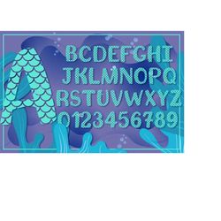 mermaid svg alphabet, mermaid alphabet, mermaid scales svg, mermaid font svg, mermaid svg cricut, mermaid letters svg, m