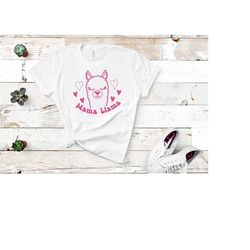 mama llama svg cut file, mama llama shirt svg, cute llama svg, funny llama svg, cute llama face svg, funny mom svg, llam
