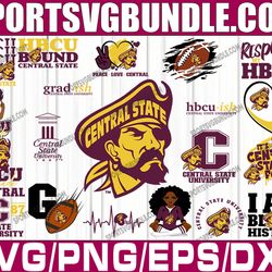 bundle 20 files central state university football team svg, central state university svg, hbcu team svg, mega bundle