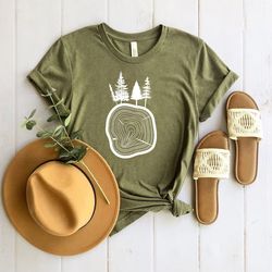 pine tree shirt png, pine tree t-shirt png, hiking t-shirt png, mountains shirt png, adventure shirt png, camping shirt