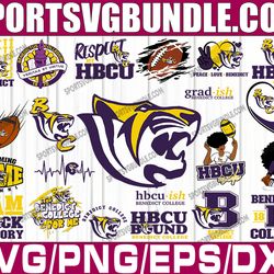 bundle 22 files benedict college football team svg, benedict college svg, hbcu team svg, mega bundle, designs, cricut