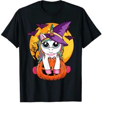 cute halloween png girls kids witchy unicorn halloween png