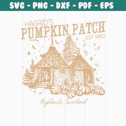 hagrids pumpkin patch highlands scotland svg download