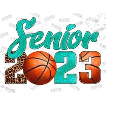Senior 2023 Basketball Png, Leopard Senior 2023 Basketball Png, Basketball Png, Western Basketball 2023 Png, Western Digital Download