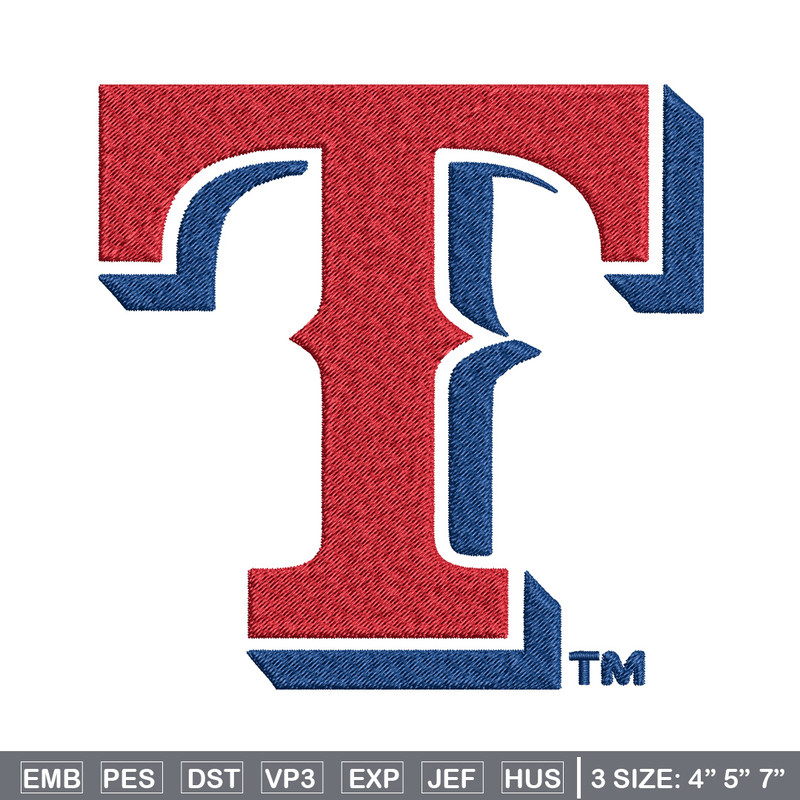 Texas Rangers logo Embroidery, MLB Embroidery, Sport embroidery, Logo Embroidery, MLB Embroidery design..jpg