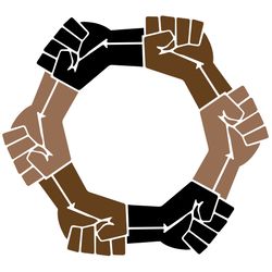 united black power fists svg, black gilr svg, afro woman svg file, afro girl svg, black girl clipart, digital download