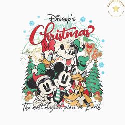vintage mickey and friend magical place on earth png file