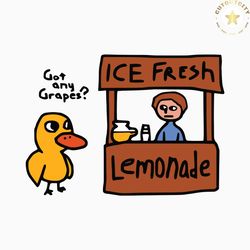 got any grapes ice fresh lemonade svg download file