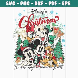 vintage mickey and friend magical place on earth png file