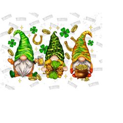 st. patrick's day gnomies png sublimation design,st. patrick's day png,patrick's day gnome,digital download,patrick's gnomes,st gnome png,st