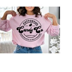 cottontail candy company svg png pdf, happy easter svg, bunny svg, easter shirt svg, easter svg, easter bunny svg, easte