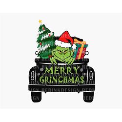 merry grinchmas png, grinchmas png, christmas tree png, xmas holiday png, trendy christmas sublimation for shirt, digita