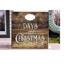 christmas countdown svg, christmas countdown cricut, days until christmas svg, christmas svg, christmas cricut, days unt