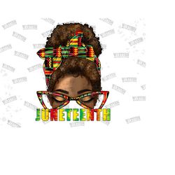 juneteenth black woman messy bun png, black history month png, black women png, pretty afro woman, african american girl