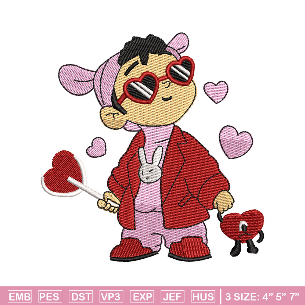 Valentine Baby Benito embroidery design, Valentine embroidery, embroidery file, Valentine design, Digital download.jpg