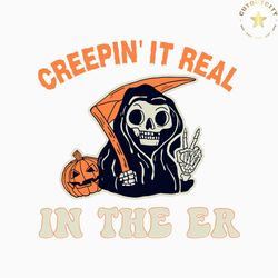 horror ghost creepin it real in the er svg download file