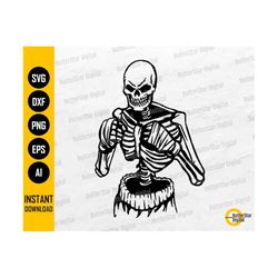 Skeleton Fighter SVG | Mixed Martial Arts SVG | Boxer SVG | Fighting Svg | Cricut Cut Files Printable Clipart Vector Digital Dxf Png Eps Ai