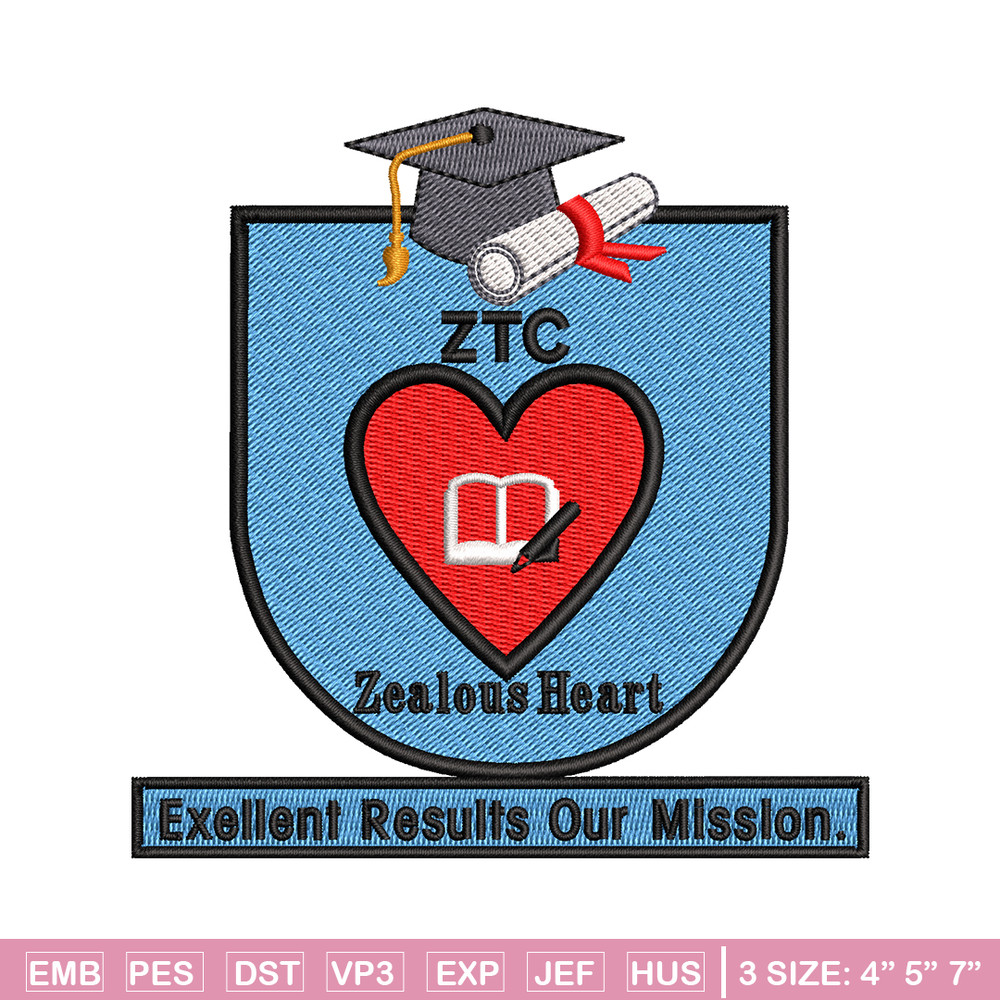 Zealous Tutorial Centre embroidery design, Zealous Tutorial Centre embroidery, logo design, logo shirt, Digital download.jpg