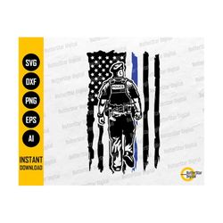 us police officer svg | american cop svg | usa emergency patrol vehicle 911 | cricut cut file cuttable clipart vector digital dxf png eps ai
